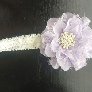 Boutique Purple baby headband